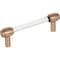 Jeffrey Alexander 96 mm Center-to-Center Satin Bronze Carmen Cabinet Bar Pull 775-96SBZ - alternate 1